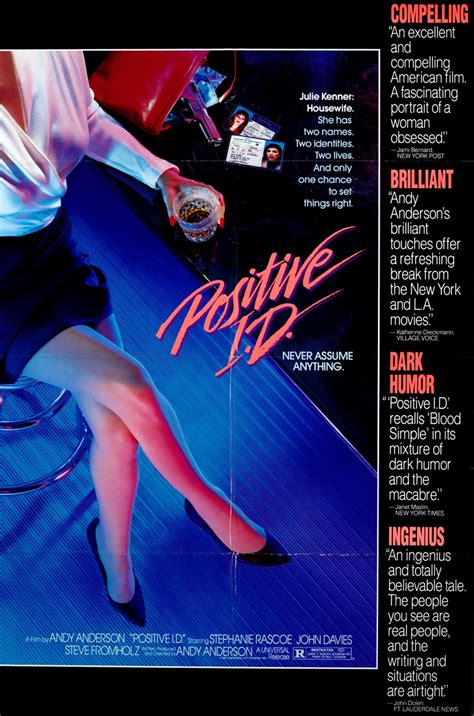 Positive I.D. (1986) film online,Andy Anderson,Stephanie Rascoe Myers,John S. Davies,Steven Fromholz,Lauren Lane